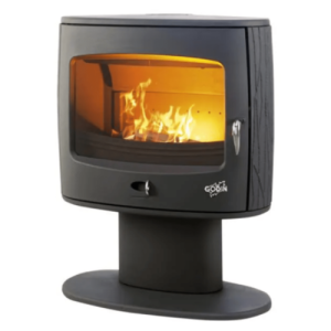Anthracite 8 Kw Salamandra a Lenha Godin Eliot- Novo