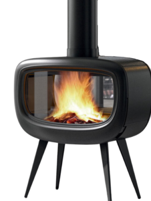 Salamandra a lenha de dupla face Godin Baguera 10Kw - Nova