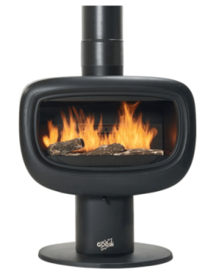 Salamandra em Lenha Bagatelle Estanca Godin 9 Kw - Nova