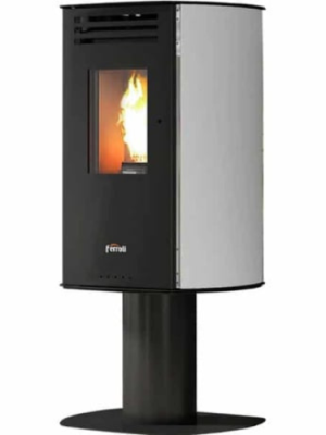 Fogão hermético a pellets Ferroli Clio - Novo