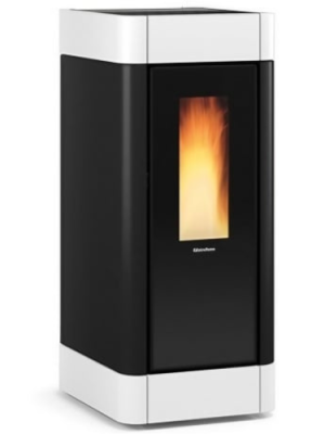 Fogão a pellets ventilado Extraflame Symphony Nordica à prova de água - Novo