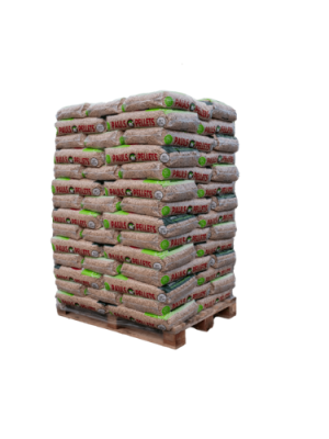 Pellets de madeira Pauls Pellets, 70 sacos - 1050 kg - Novo