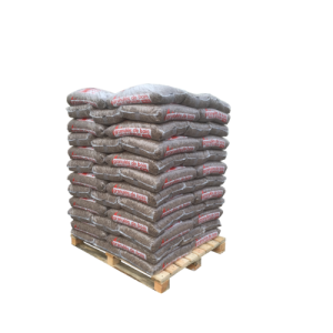 Pellets de madeira premium – Palete com 72 sacos – Novo