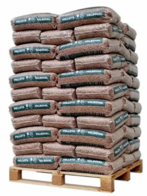 Pellets Valboval – Palete com 65 sacos de 15 kg – Novo