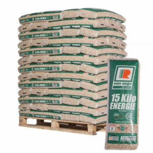Pellets Van Roje – Palete com 65 sacos de 15 kg – Novo