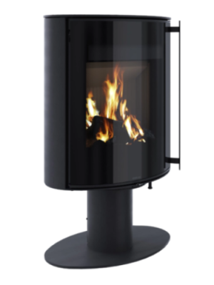 Salamandra a Lenha Morvan 6,2 Kw Hemisph'r - Nueva
